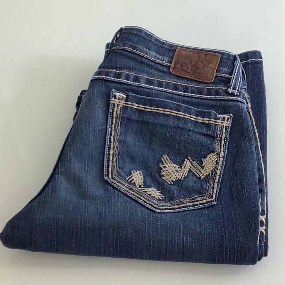 BKE Kate stretch bootcut jeans size 28 women EUC